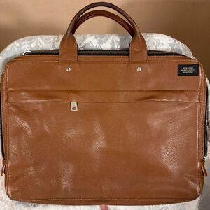 Jack Spade Warren Street New York Pebbled Leather Briefcase / Laptop Bag – Cogna